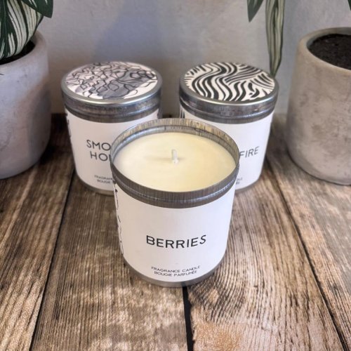 scented candles from pure nuff stuff